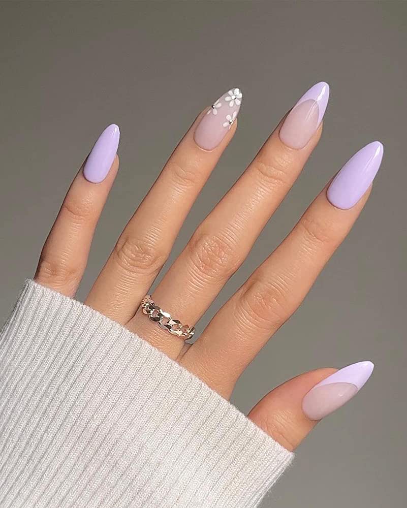 purple nails