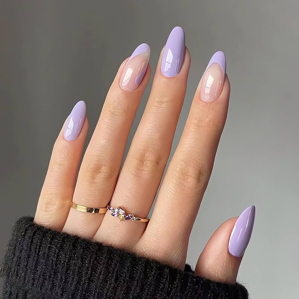 Lavender Nails