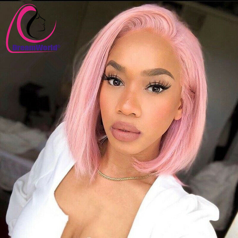 light pink wig