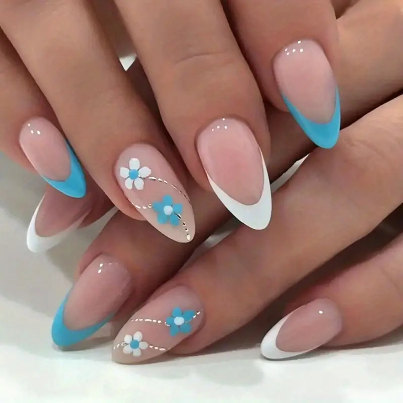 Trendy Almond Nail Designs