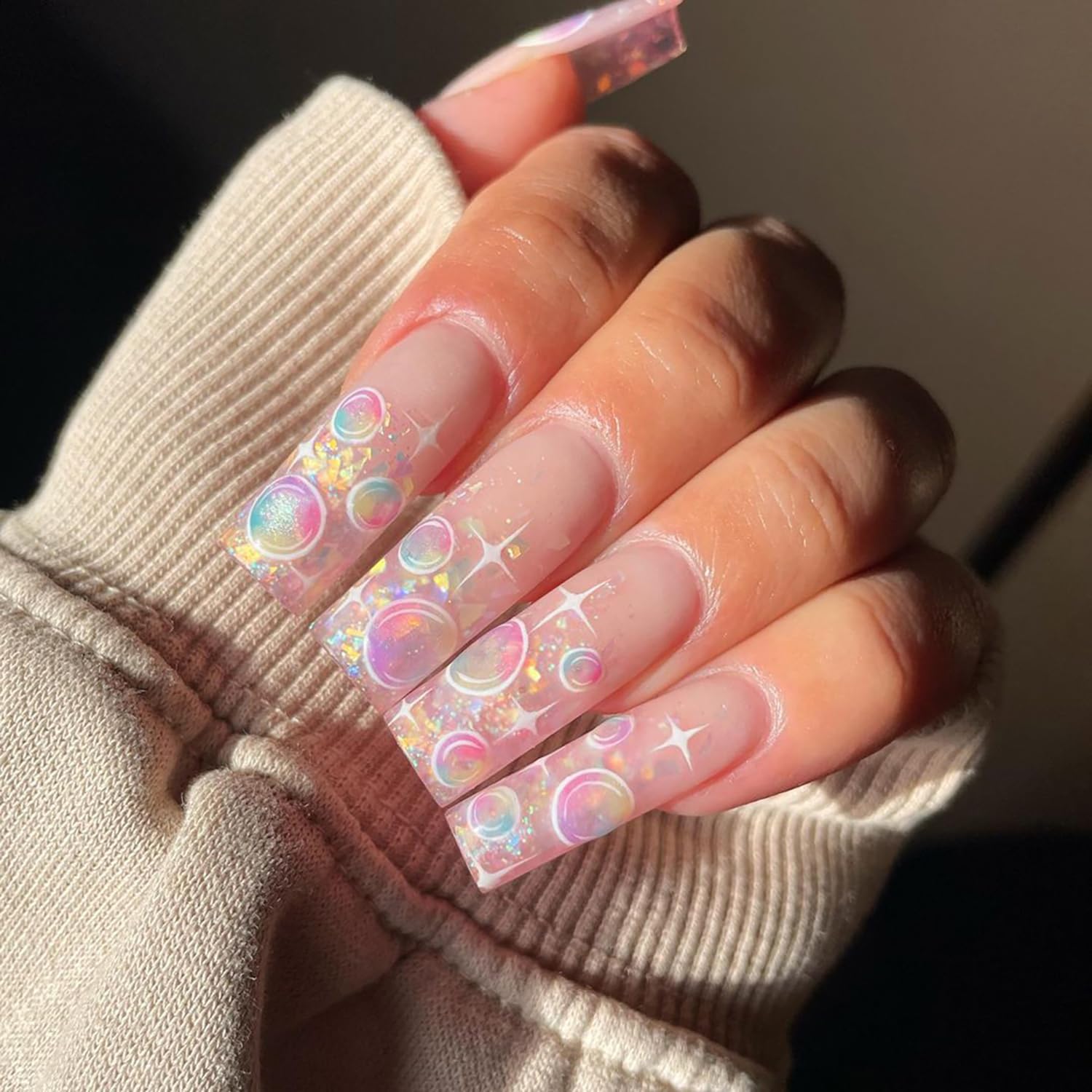 bubble nails