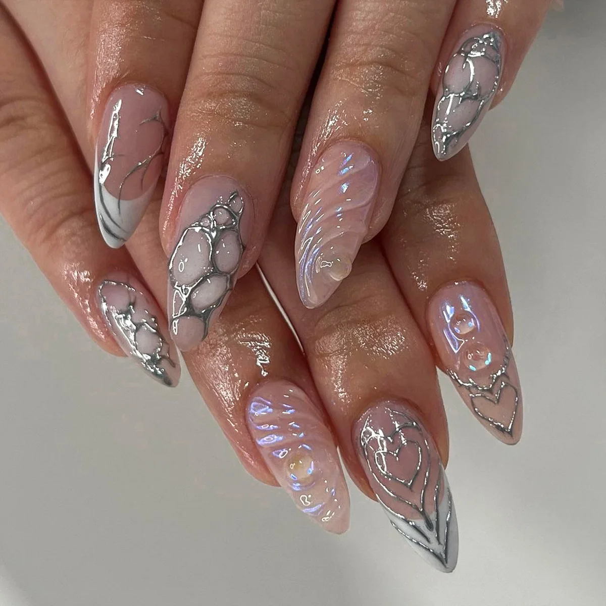 bubble nails