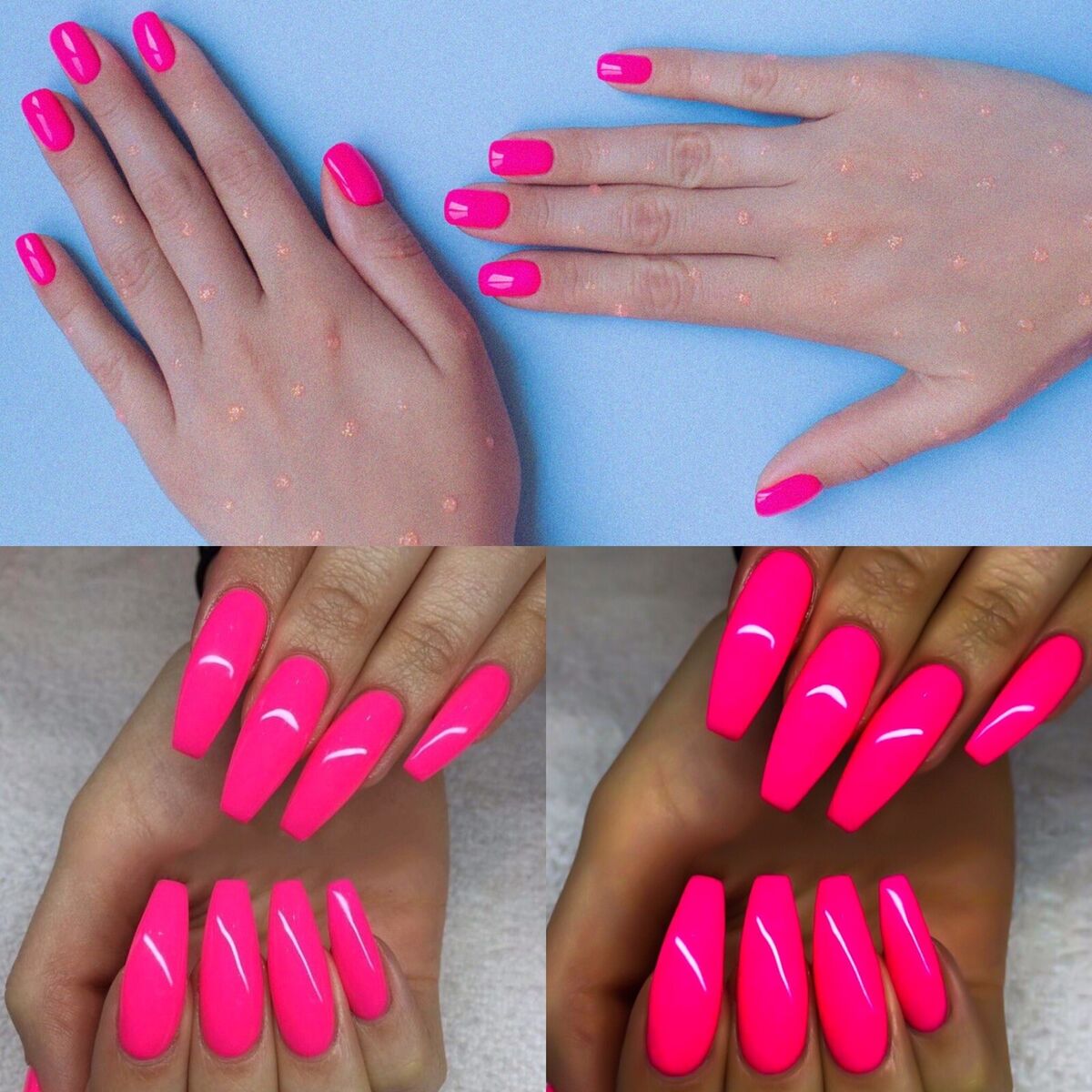 neon nails