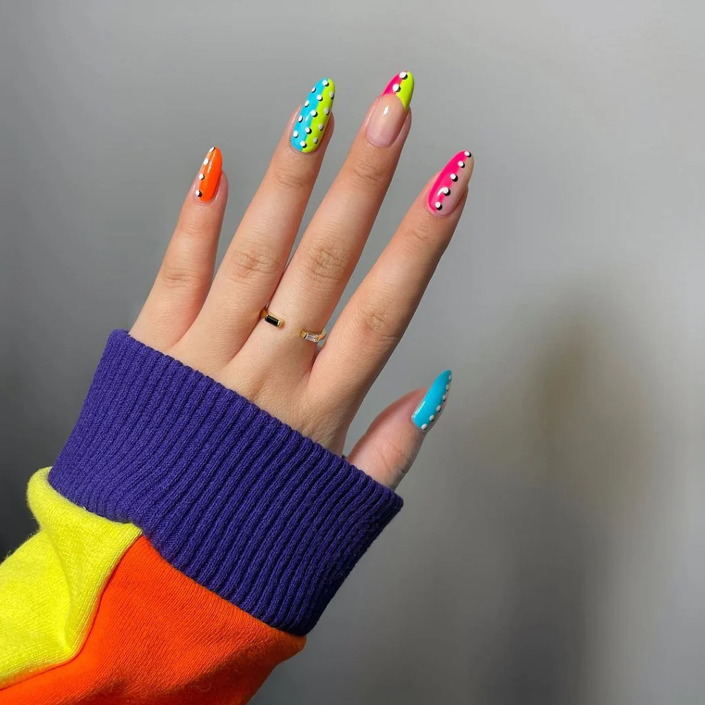 neon nails