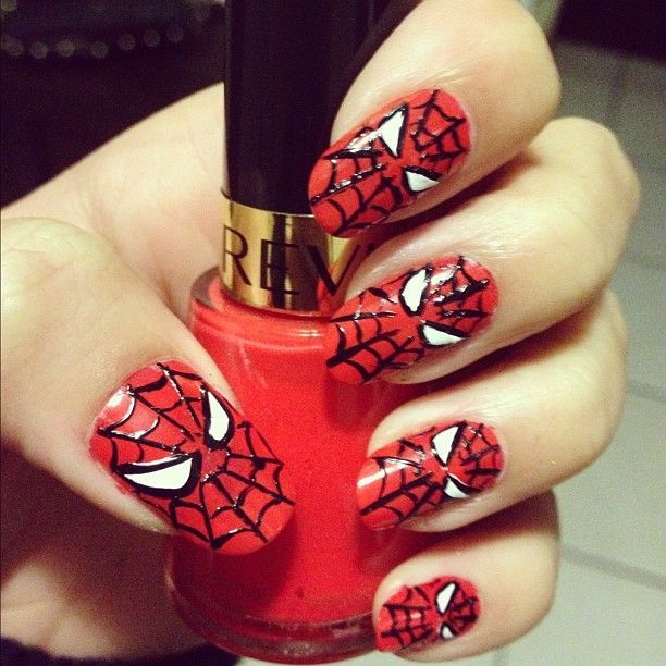 spiderman nails