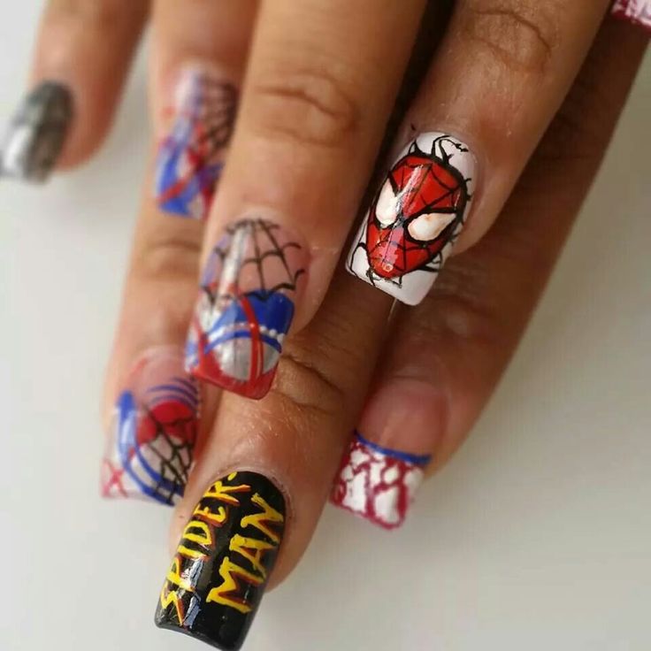 spiderman nails