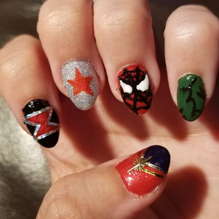 spiderman nails