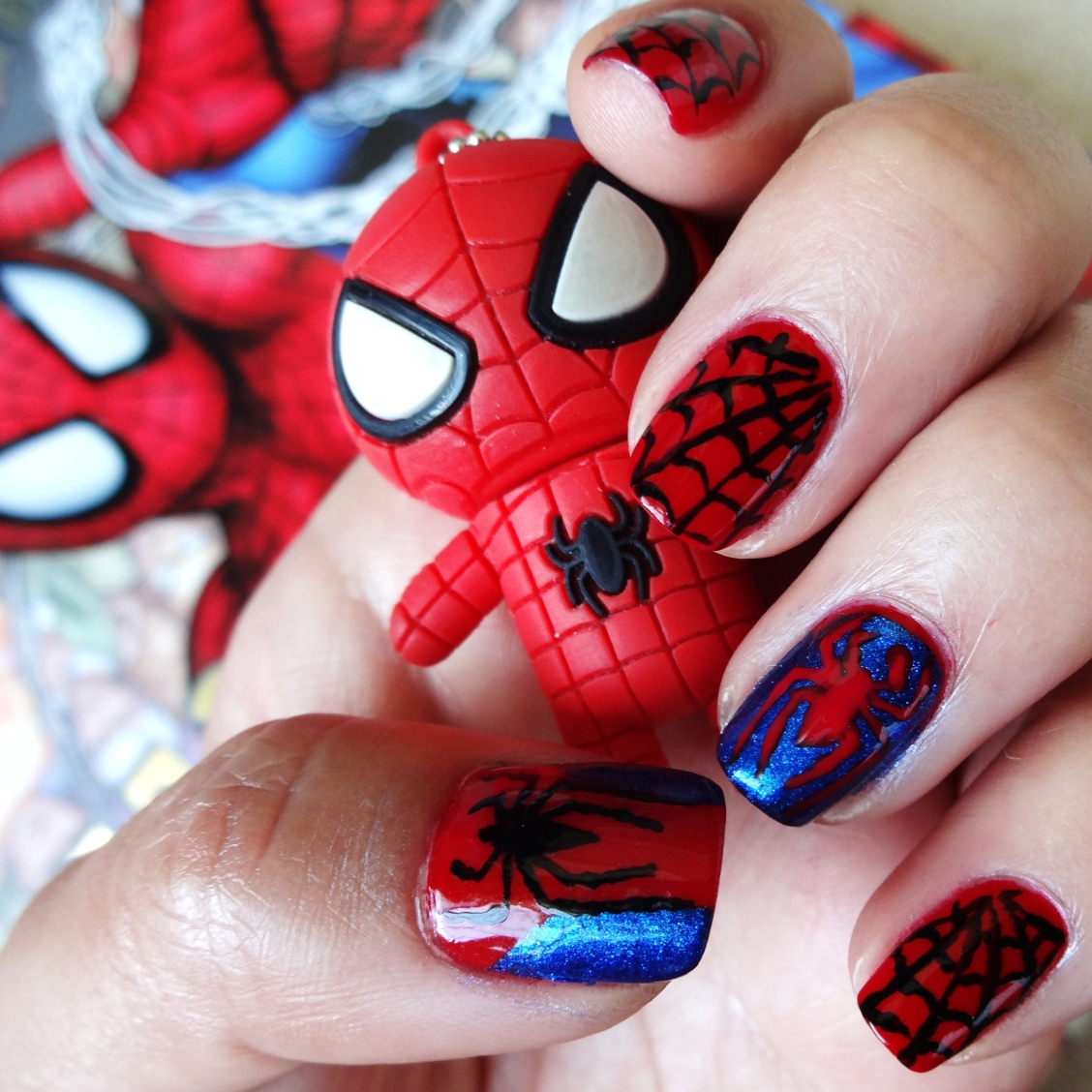 spiderman nails