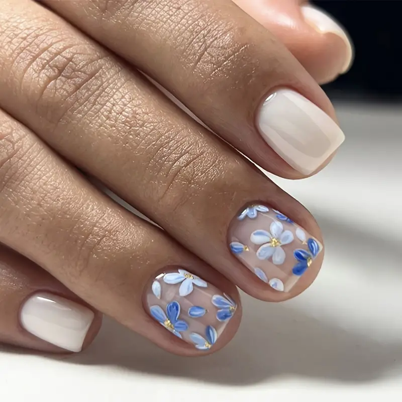 Short Square Nails