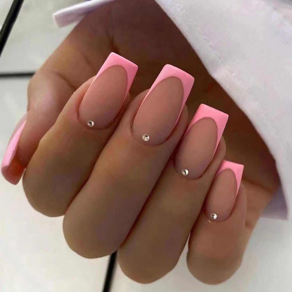 acrylic nails with gel polish