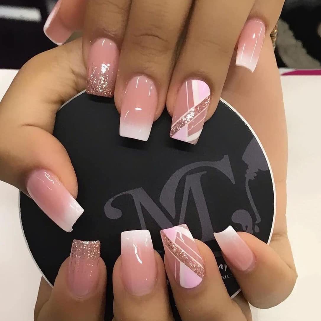 acrylic over natural nails