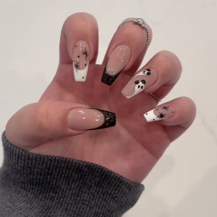 Disney Halloween Nails