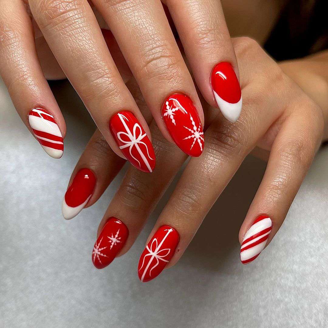 christmas nails