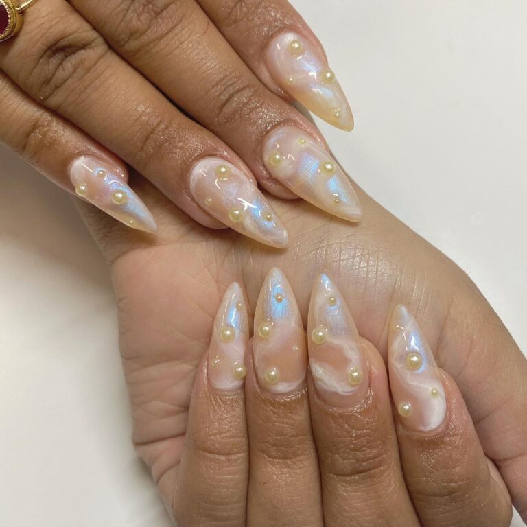 pearl nails