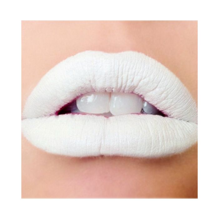 white lipstick
