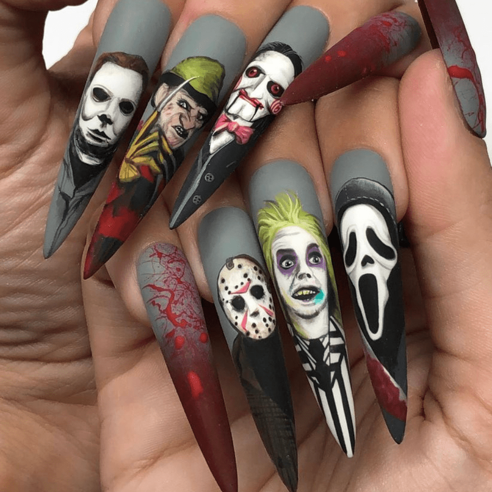 Dark-Halloween-Nail-Design