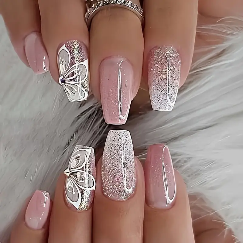 pink nail designs