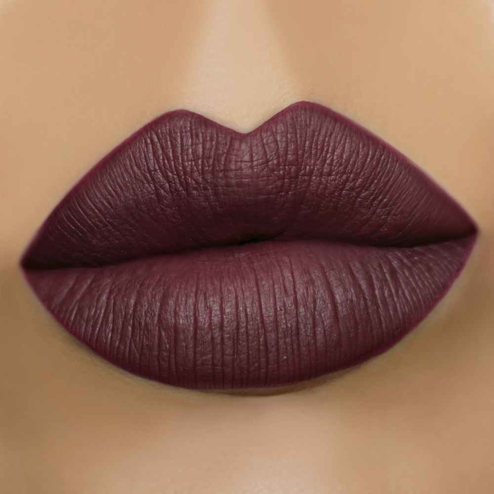 plum lipstick