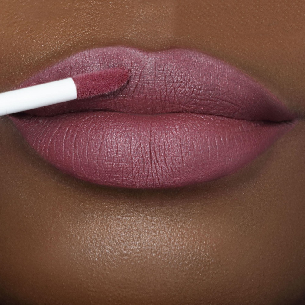 plum lipstick