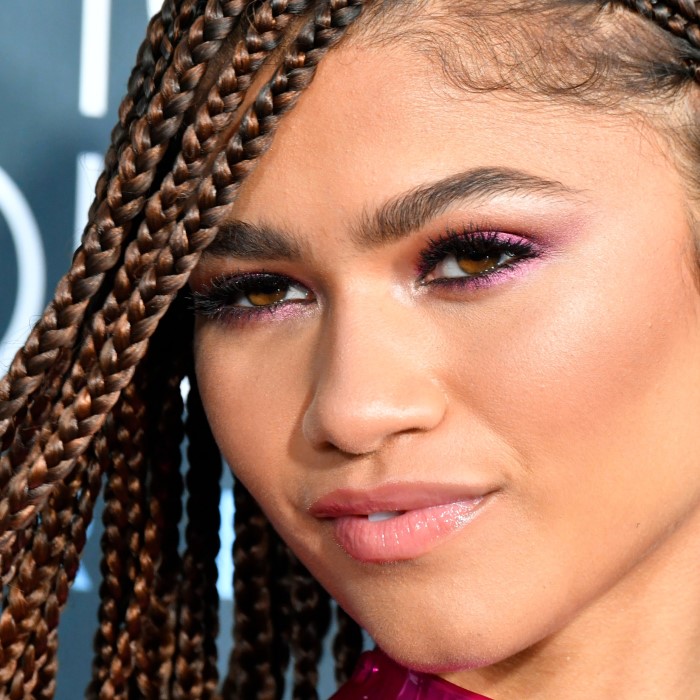 knotless braid updo hairstyles