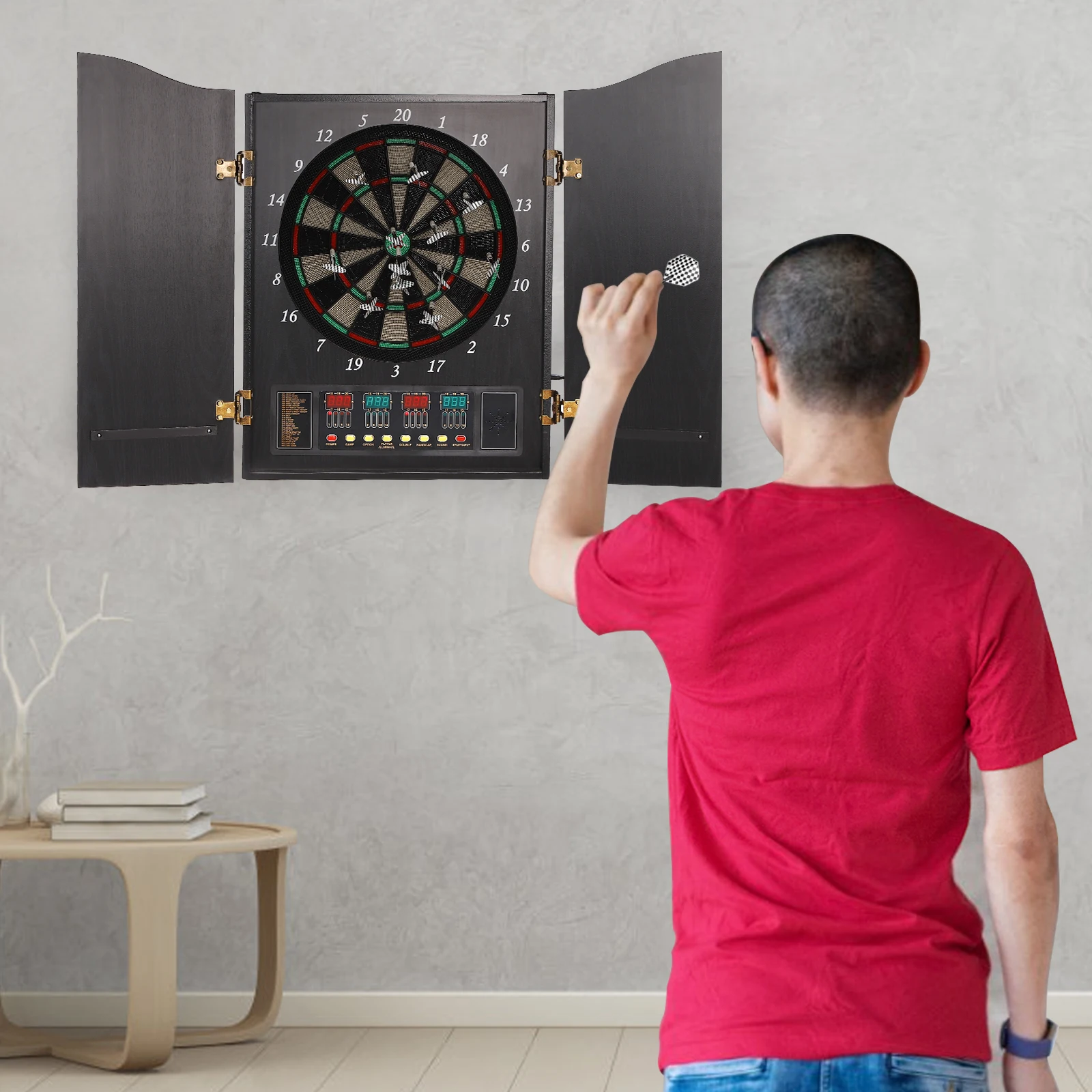 dart board height