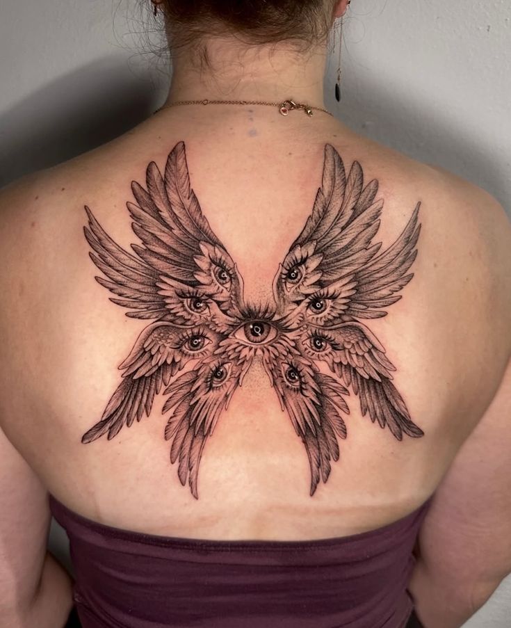 biblically accurate angel tattoo