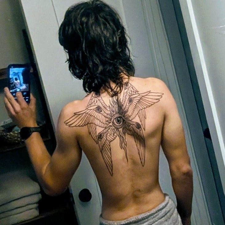 biblically accurate angel tattoo